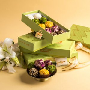 Exotic Sweets 10 Pcs with Rakhi & Roli Chawal