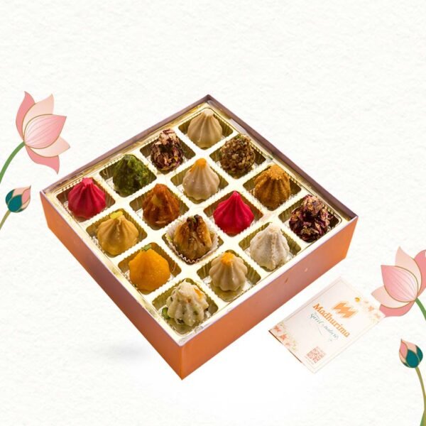 Assorted Modak Box 16 Pcs