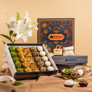 Baklava & Exotic Mix 25 pcs with Rakhi & Roli Chawal
