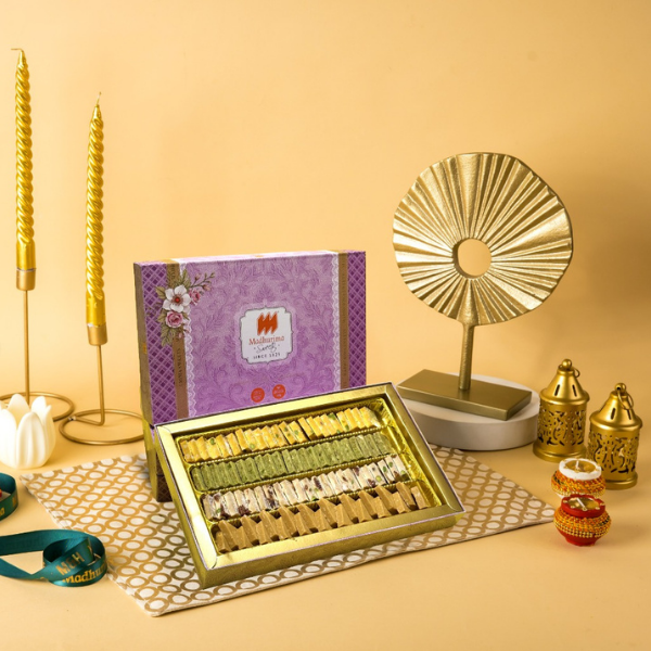 Variety Of Kaju Barfi (1 Kg)