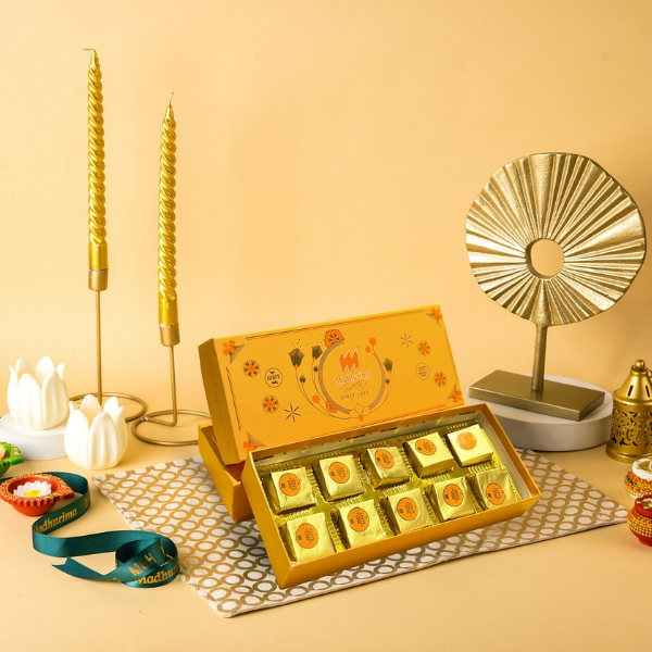 Chana Dal Barfi 12 Pc